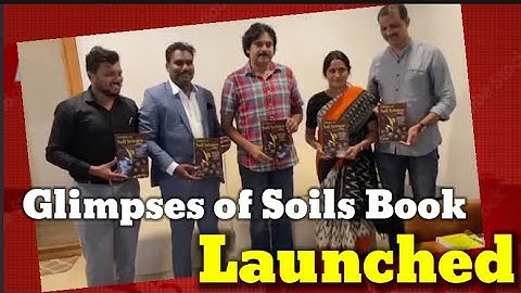 Glimpses of Soil Science Book Launched by Janasena President Pawan Kalyan