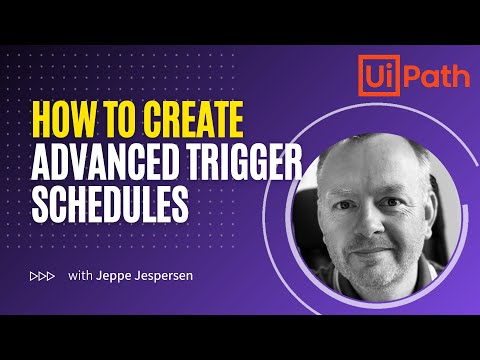 How to create Advanced Triggers in UiPath Orchestrator - Tutorial