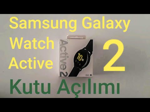 Samsung Galaxy Watch Active 2 | Kutu Açılımı ve Ön İnceleme