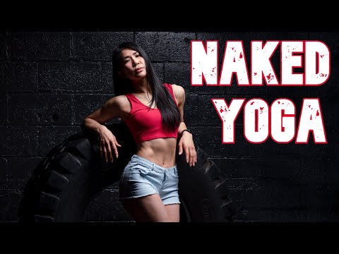 Naked News: Naked Yoga and a Naked Yoga Class  ( Nude Yoga Class in 4k )