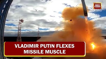 Vladimir Putin Flexes Missile Muscle, Russia Test Fires 