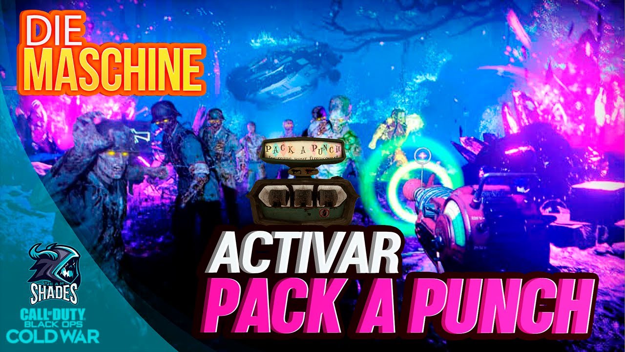 DIE MASCHINE CONSEGUIR PACK A PUNCH CoD Cold War Zombies Team