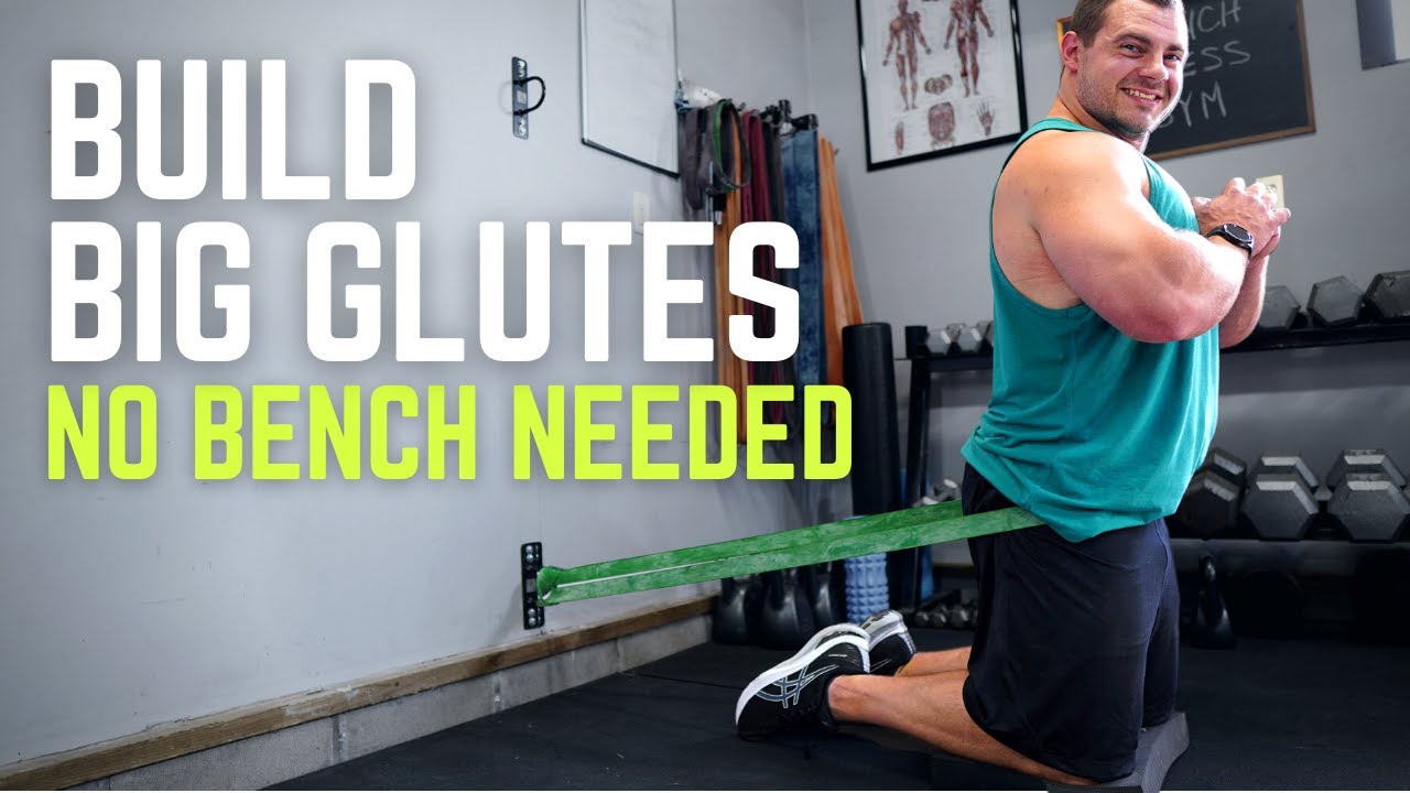 4 Simple Exercises To Build Bigger Glutes At Home - BANDS ONLY