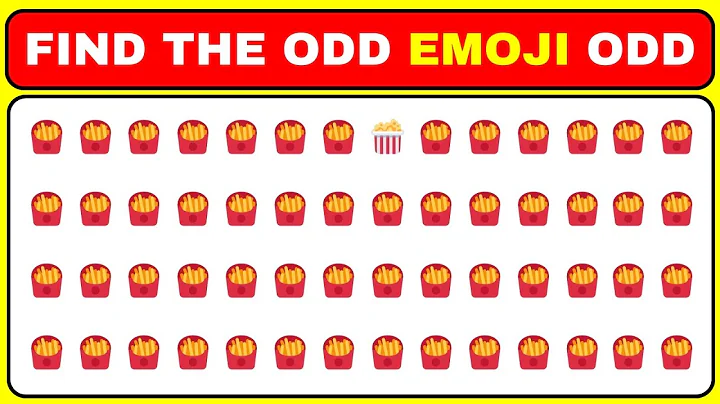 Only 1% Can Find the Odd Emoji Out! | Illusion Challenge Level 42 By Mindful Mosaic 2.0 | Brain Test