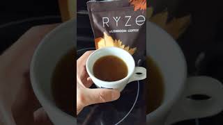 RYZE Mushroom coffee REVIEW Taste Test #ryze #coffee #taste #test #review