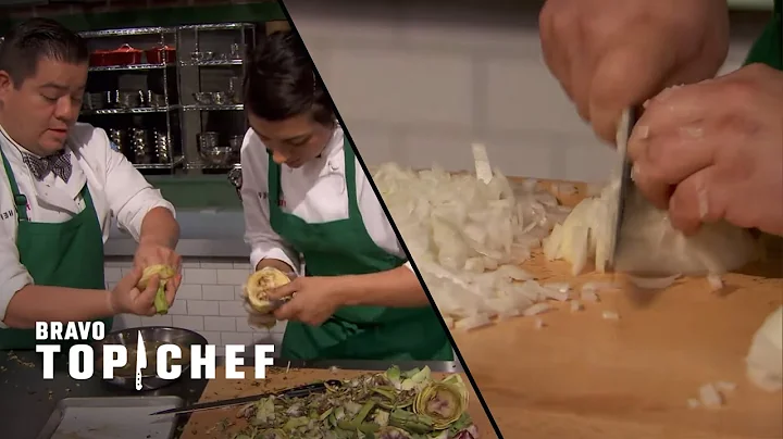 Mise en Place Rennen bei Top Chef - Geschwindigkeit und Zusammenarbeit in der Küche