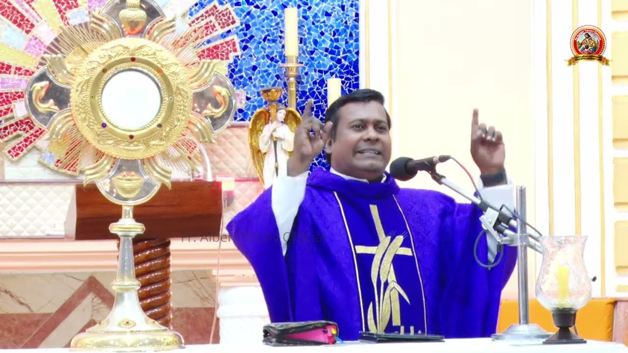 PART  02 | தவக்கால சிறப்பு  நற்கருணை ஆராதனை...  St. Joseph's Church, Ambattur, Chennai. | Fr. Albert