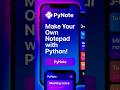 Create Your Own Notepad in Python — So Easy!