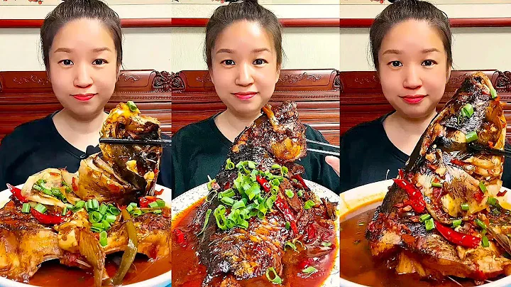 Spicy Fish Curry Mukbang Eating Challenge | 생선찜 카레 먹방 | 생선튀김/생선구이/Fish Fry | 생선조림 먹방,중국음식 먹방 리얼 사운드