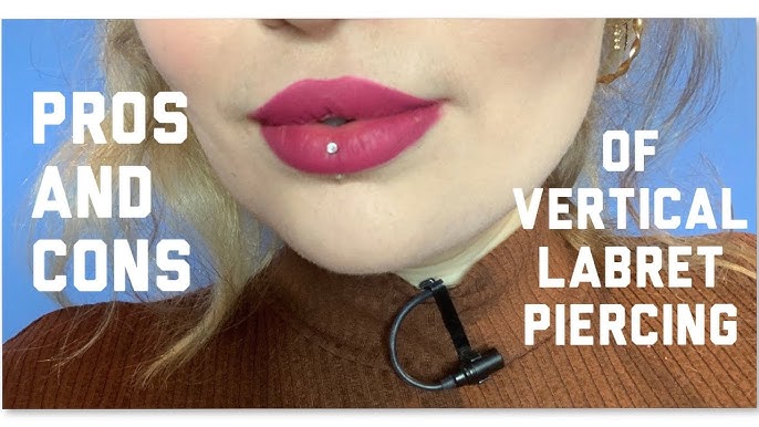 ta perdida? segue nós @saturrno  Vertical labret piercing, Labret