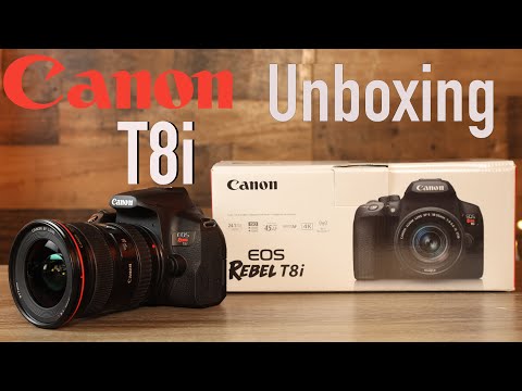 Canon Rebel T8i (850D) Unboxing & First Look