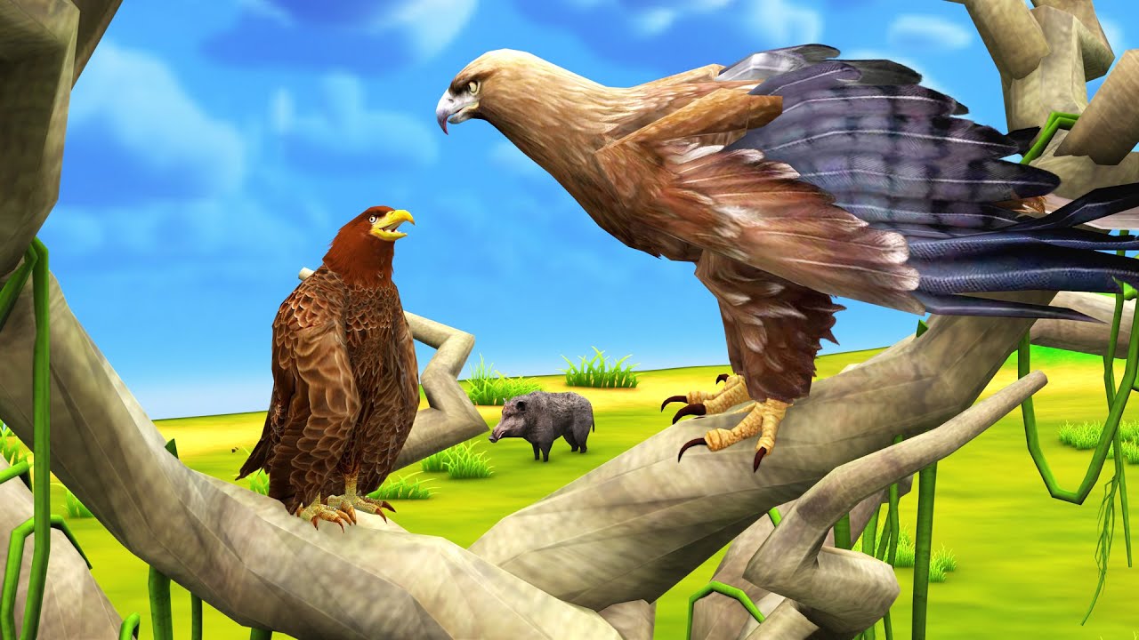 चील का शिकार हिंदी कहनिया Kite Bird Hunting Hindi Kahaniya Funny