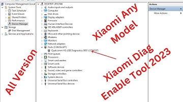 Xiaomi Diag Port Enable Any Model 2023 New Method One Click | Xiaomi Diag Enable Tool 2023|Diag Port