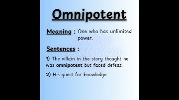 Omnipotent Explore Vocabulary Daily #english#vocabulary #Omnipotent #learnwordswithmeaning #newwords