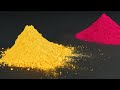 Pigments pour Painting with Casting Medium