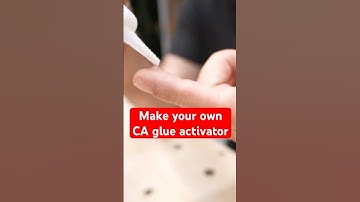 Make Your Own CA Glue Activator