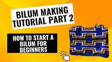 Bilum Making Tutorial Part 2 - How To Start Your Bilum for Beginners