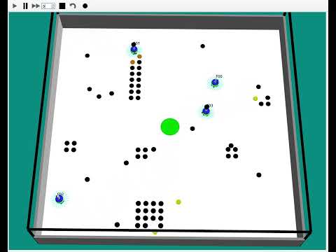 CPFA: Central Place Foraging Algorithm for Swarm Robotics