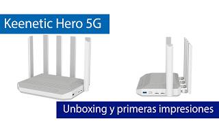 El router 5G más avanzado: Keenetic Hero 5G con doble ranura SIM y puertos WAN Ethernet