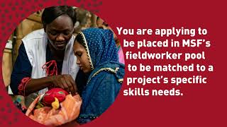 Working with MSF | How you're added to our HR pool system