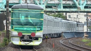 EF65 2075牽引 東京メトロ日比谷線13000系13138F 甲種輸送