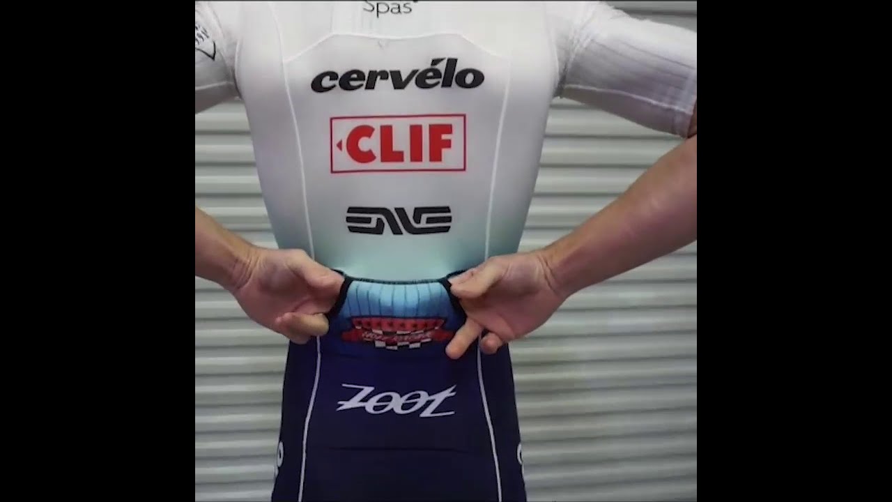 Ben Hoffman and the Zoot Ultra triathlon race suit