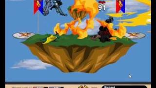 Dragonfable PvP MADNESS Part 5: RuinedDragon vs Richard (TheRuinedShadow)