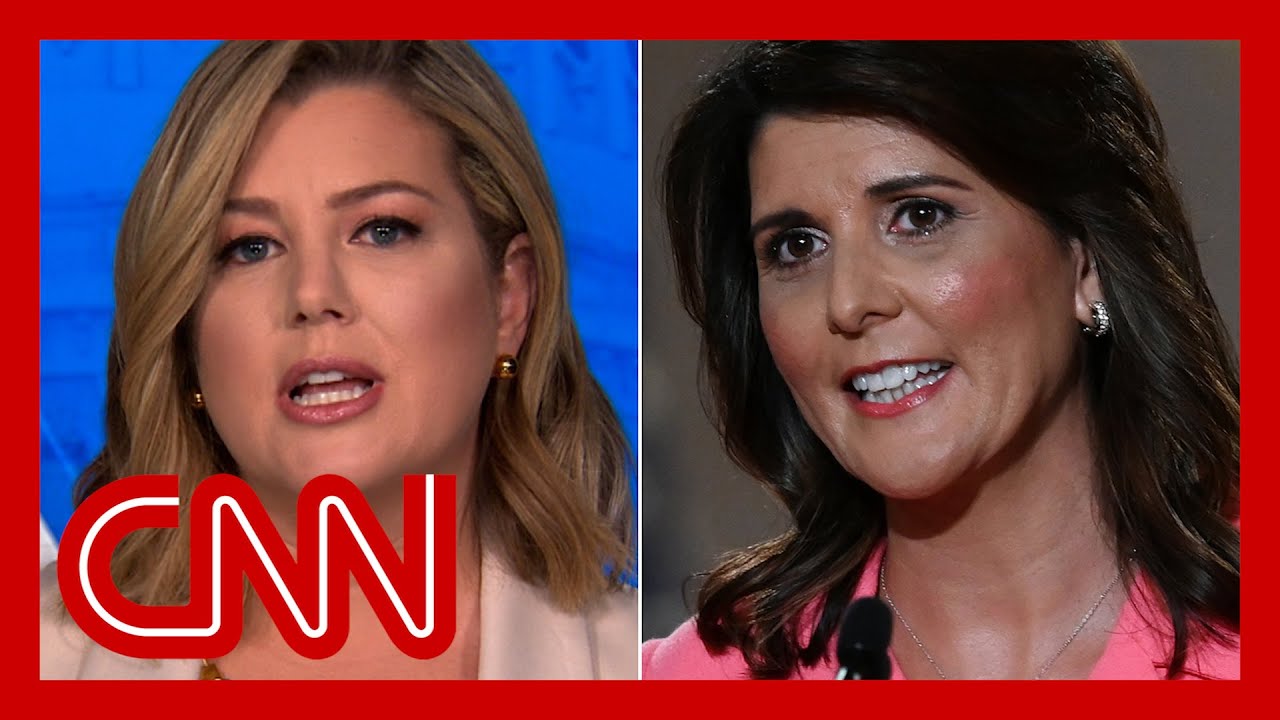 ⁣Keilar responds after Nikki Haley blames media for GOP feud