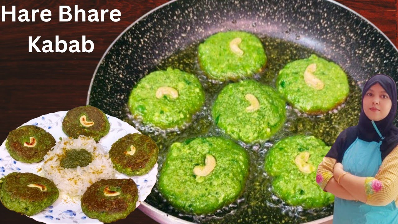 Hare Bhare Kabab recipe || Winter Special Veg Kabab recipe || 