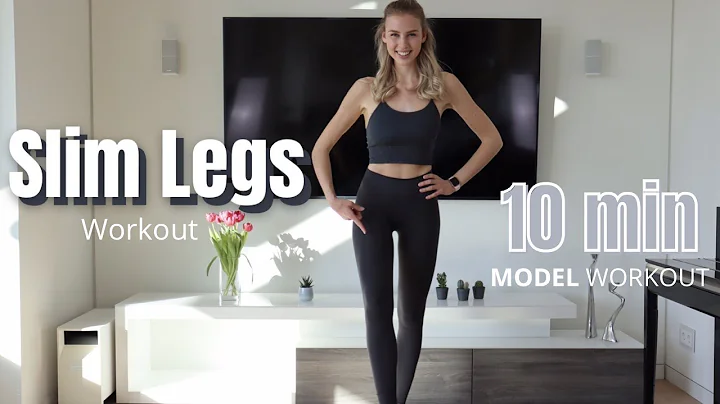 SLIM LEGS Model Workout 10min // toned thighs // J...