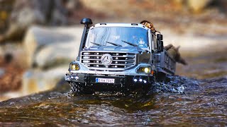 Zetros 6x6 - JDModel JDM-158 cross river #benz #6x6 #offroad #rccar