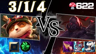 🍄622【Grandmaster/KR】TOP Teemo vs Sion【SN:Teemoking#kr3】【Patch25.S1.3】#leagueoflegends #teemo