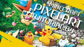 Minecraft Pokémon Pixel Art Tutorial (84)