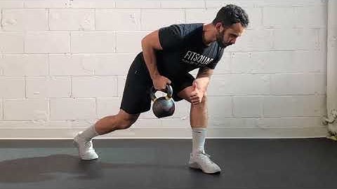 Split Stance SA KB Row