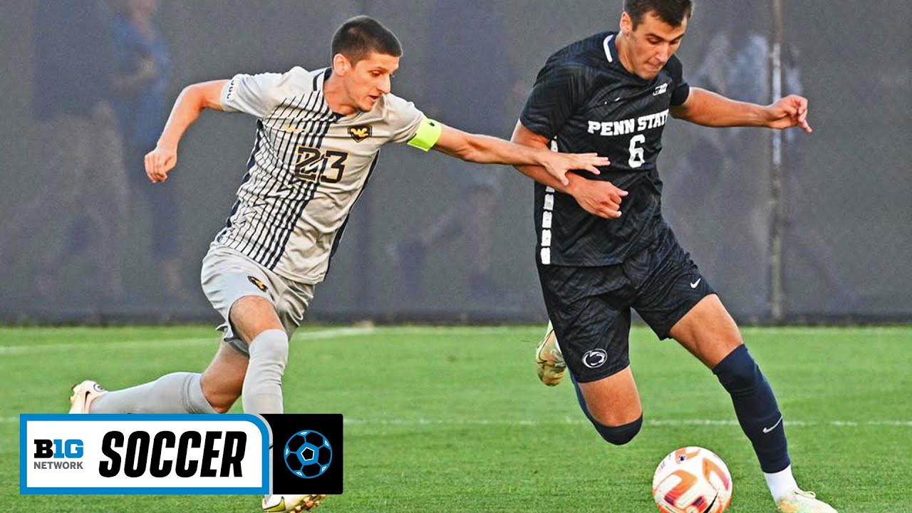 West Virginia at Penn State | Big Ten Men's Soccer | Sept. 2, 2022 | B1G+ Encore