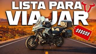 Convertí mi Versys 1100 en una auténtica touring 🔥
