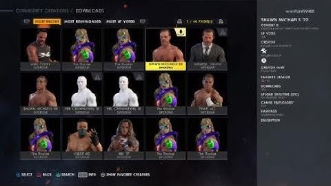 WWE 2K22 - Modern Shawn Michaels how to get