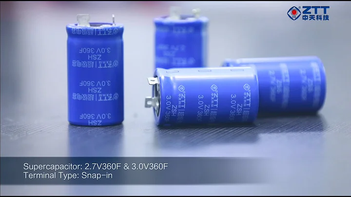 ZTT Supercapacitor 2.7V360F & 3.0V360F Testing Procedures