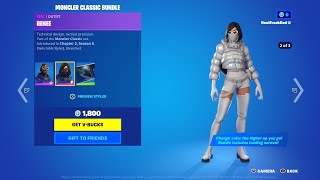 Fortnite Item Shop 01\/04\/23 Moncler Classic Is Back