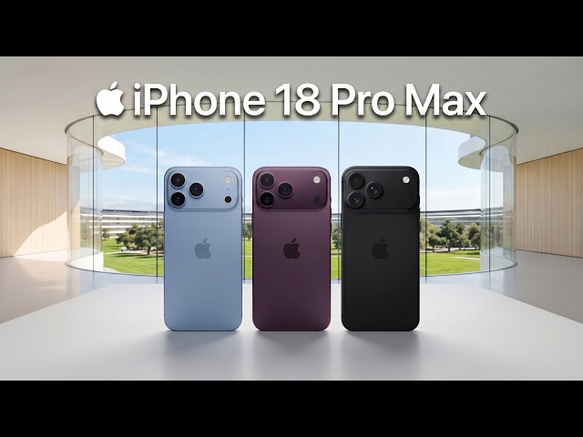 iPhone 18 Pro e Pro Max: FOTO e BATTERIA rivoluzionano l'esperienza utente!