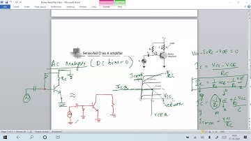 Series Fed Class A Amplifier
