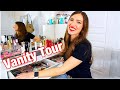 What's in My Vanity! 2021 Makeup Collection | Fortune Finds