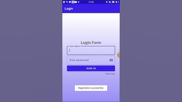 android studio Demo | login and register with database