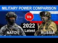 NATO vs RUSSIA Military Power Comparison 2022 | Russia vs NATO military power | Lit up