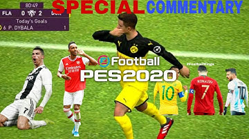 PES2020 SPECIAL COMMENTARY PLAYERS CALL NAMES:
