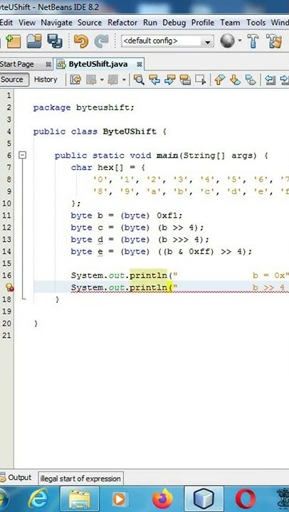 Unsigned Right Shift Operator in Java #shorts - YouTube