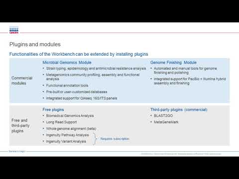 QIAGEN CLC Genomics Workbench 20 - scalable software for NGS data analysis