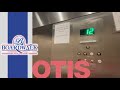 Tall and nice but Slow modernized Otis Traction elevators at Boardwalk beach resort Myrtle beach, SC