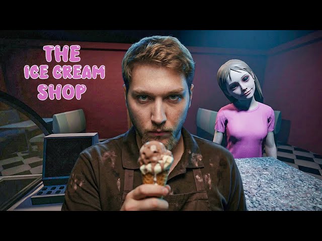 GECE KORKUNÇ DONDURMACIDA ÇALIŞMAK ! THE ICE CREAM SHOP