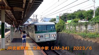 JR武蔵野線　北府中駅（JM–34）  2023／6